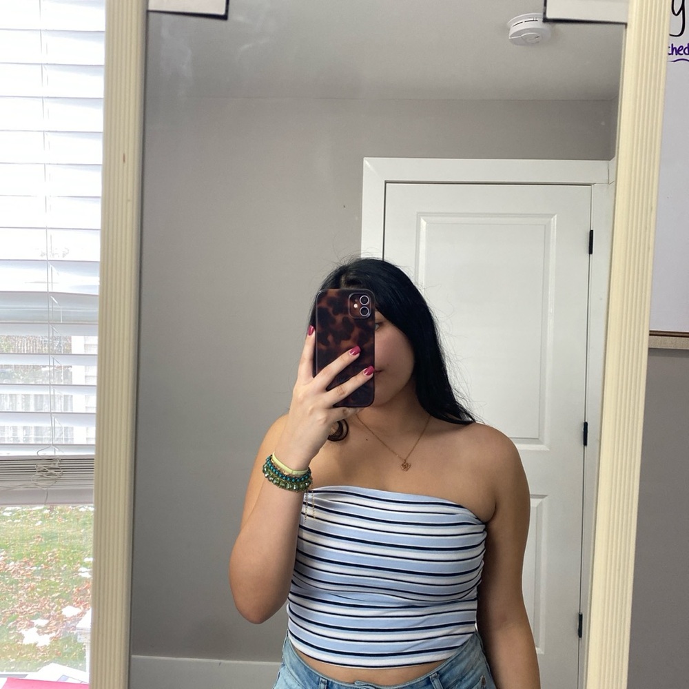 Striped Tube Top